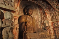 China, Datong, Jungang Höhlen
